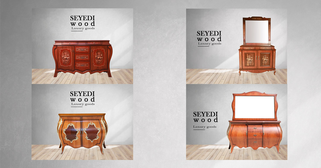 آینه کنسول معرق آینه کنسول معرق