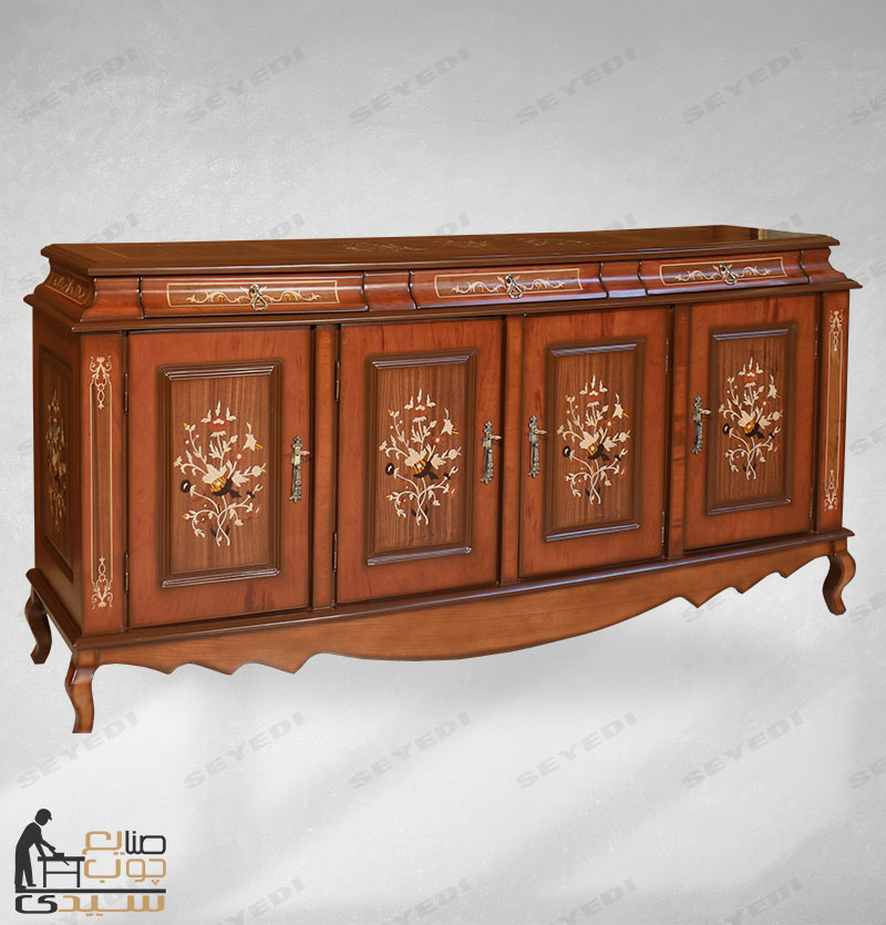 کنسول چهار درب ناودانی معرق