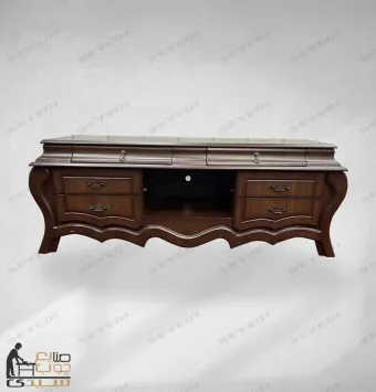 میز ال سی دی بغل خمره روکشی 150