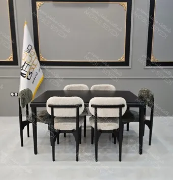 طاولة طعام ملكية تتسع لـ 6 أشخاص