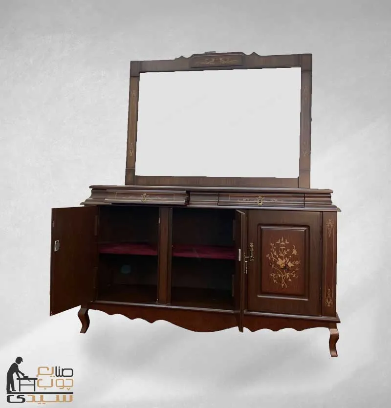 آینه کنسول سه درب