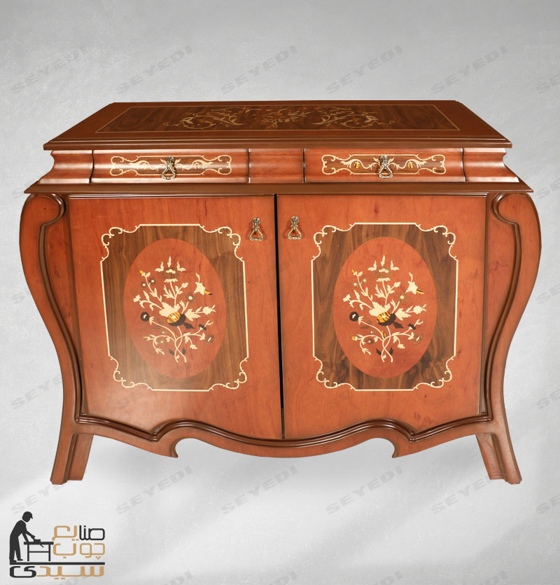 کنسول دو درب بغل خمره