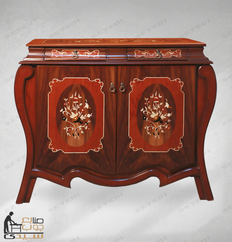 کنسول دو درب بغل خمره