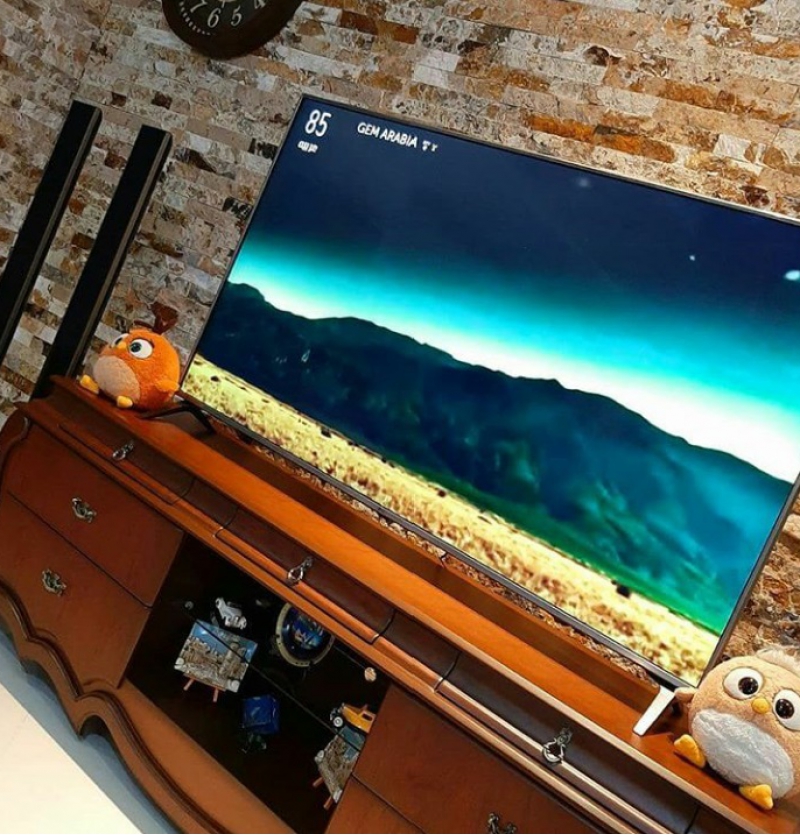 میز ال سی دی بغل خمره روکشی 150